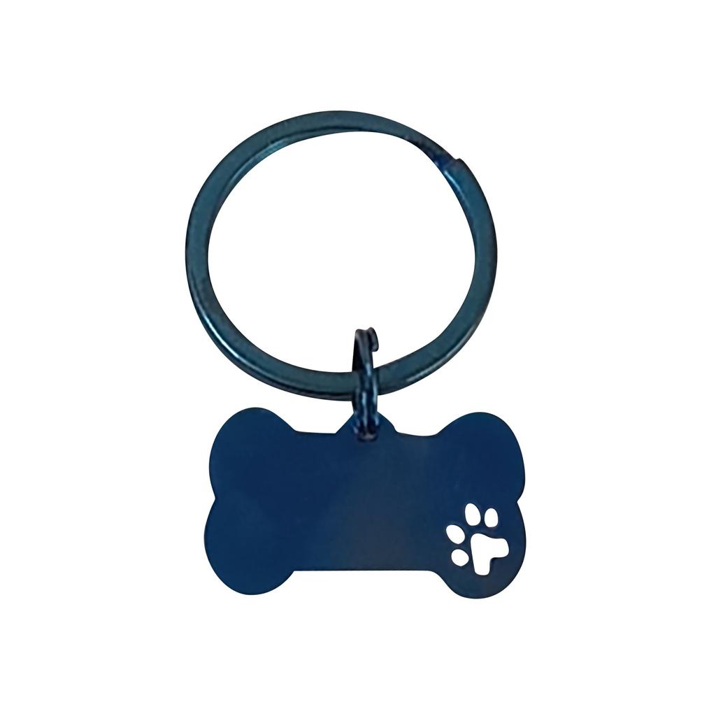 Полые кости лап из нержавеющей стали, титановая сталь, сделай сам, бирка для домашних животных, бирка для собаки, бирка для кошки