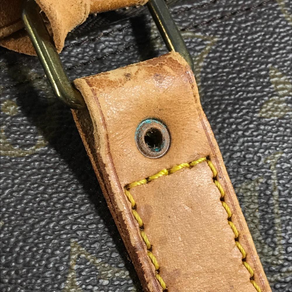 Louis Vuitton M41418 Монограмма KeepallBandouliere 45 Дорожная сумка Сумка-даффл Коричневый