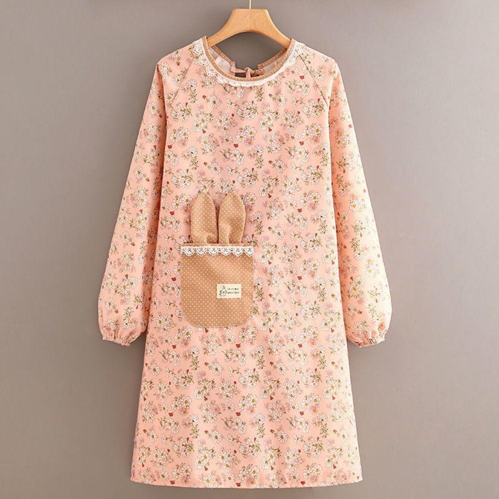 Print Barista Apron Waterproof Restaurant Uniform Barber Carpenter Florist Apron Coffee House