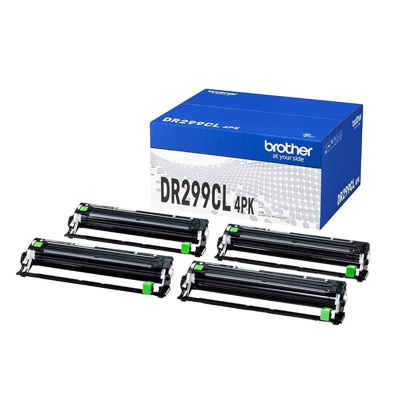 [Brother Genuine] Drum Unit DR299CL 4PK (4-pack of drums) Compatible models: HL-L3240CDW, MFC-L3780CDW, etc.