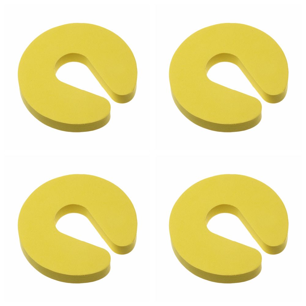 4PCS New Soft Foam Door Stopper Guard Baby Kids Safety Finger Protector