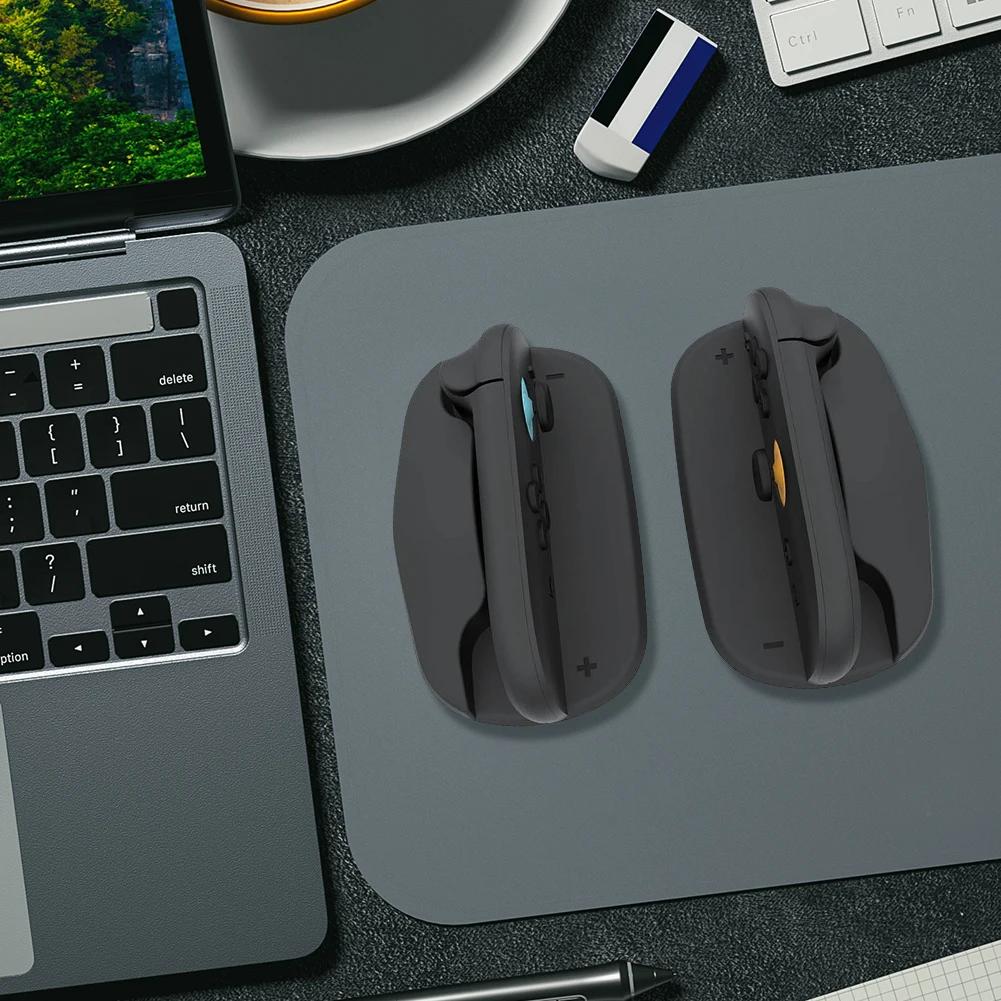 2 шт. Игровой контроллер-мышь для NS2 для Switch 2 Joy-Cons Эргономичный левый правый кронштейн контроллера База для мыши для Switch 2 Joy-Con