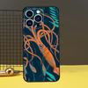 Чехол с изображением морского осьминога и океана для iPhone 15 14 13 12 11 Pro Max X XR XS 7 8 Plus SE 2022 12 13, мини-бампер, чехол
