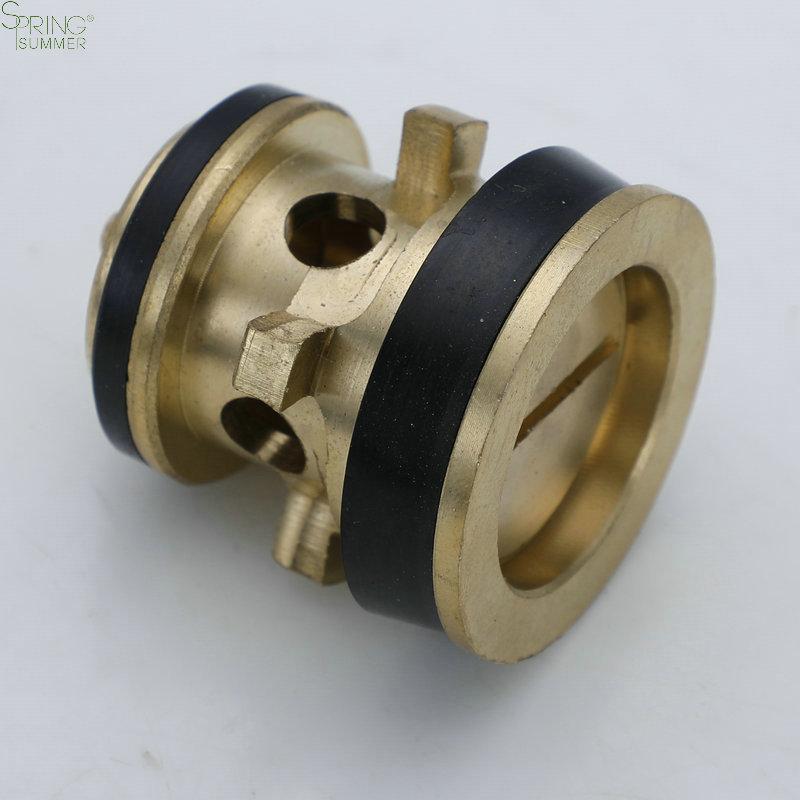 Concealed Pedal Toilet Flush Valve Core, Button Concealed Flush Valve for Toilet Spindle Cartridges