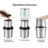 DR MILLS DM-7412M Electric Dry Spice & Coffee Grinder, Grinder & Chopper, Removable Cup, Do Not Wash, Both Blade and Cup Made of SUS304 Stainless