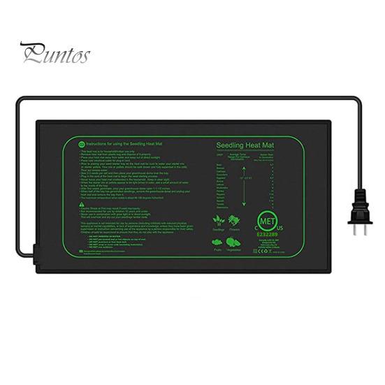 Нагревательный коврик для прорастания растений, энергосберегающий, быстрый нагрев, водонепроницаемый, мягкий, легко чистящийся, огнестойкий нагревательный коврик