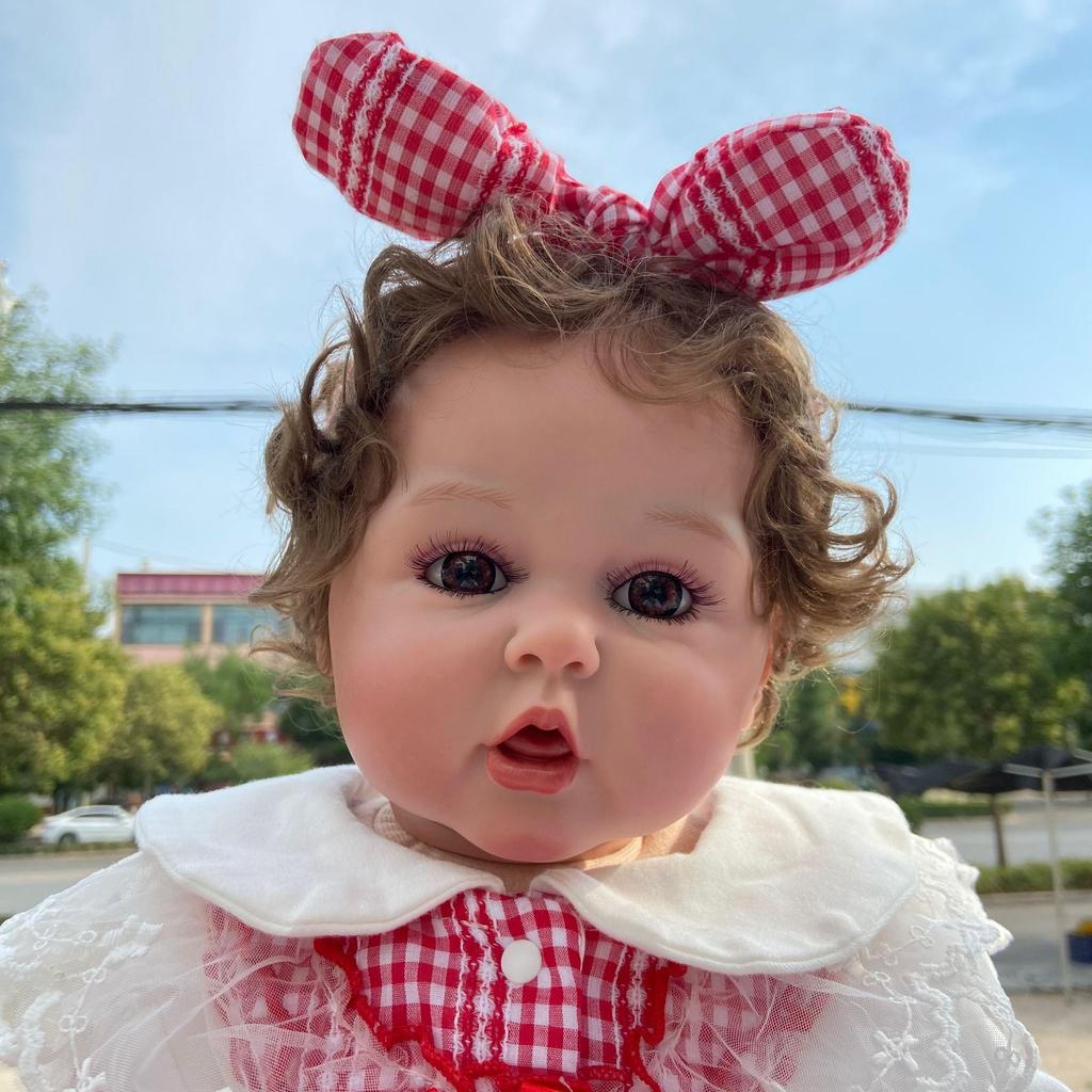 KEIUMI 60 см кровеносные сосуды краска кожа мягкая силиконовая кукла реборн настоящая сенсорная ткань тело Bebe кукла игрушечные лошадки для девочки подарок на день рождения