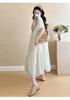 Spring/Summer 2026 Bohemian Ethnic Maternity Skirt