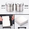 Kitchen Stainless Steel Food Sample & Seasoning Jar Set