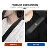 RTMZ5 For KIA Car Safety Belt Shoulder Protector Pad Leather Seat Belt Cover Accessories K5 K2 Rio Optima Sportage Venga Sorento