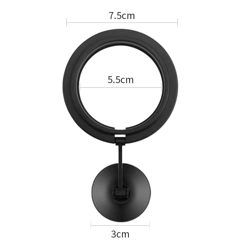 Aquarium Feeding Ring Fish Tank Station Floating Food Tray Feeder Square Circle Accessory Fish Food Feeder Suction Cup Black