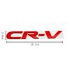 XIPU6 18.7cm Metal Car Stickers Side Fender Badge Styling for Honda CR-V Logo 2023 2017 2011 Rear Tailgate Emblem Decals Accessories