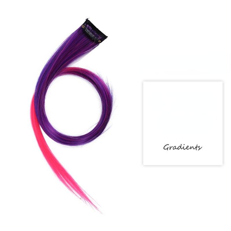 Градиентная невидимая бесшовная натуральная цельная прическа, окрашивание висячих ушей, синтетическая шиньон для цвета, мелирование длинных волос