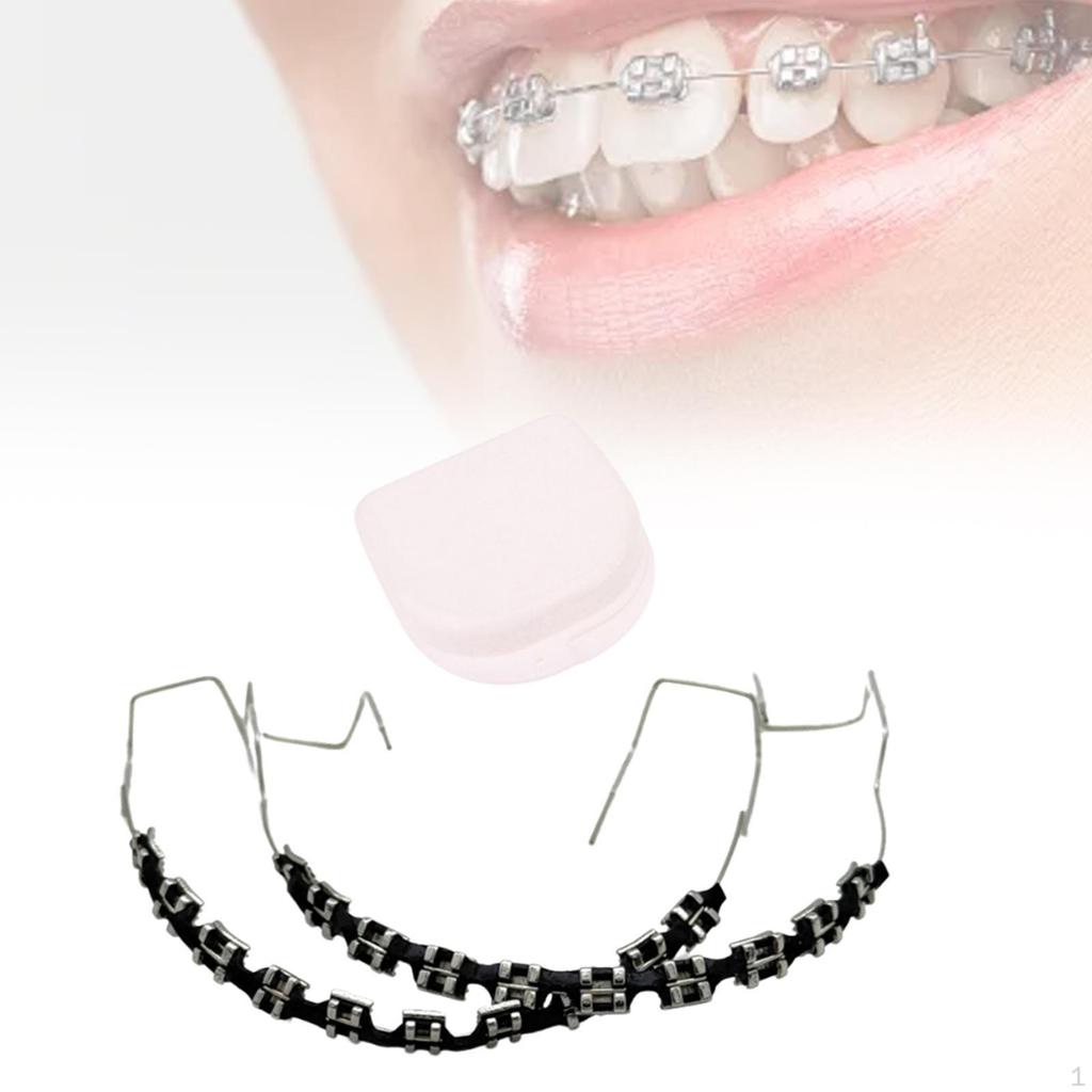 Temporary Tooth Decoration,Orthodontist Explain Props with Metal Wires