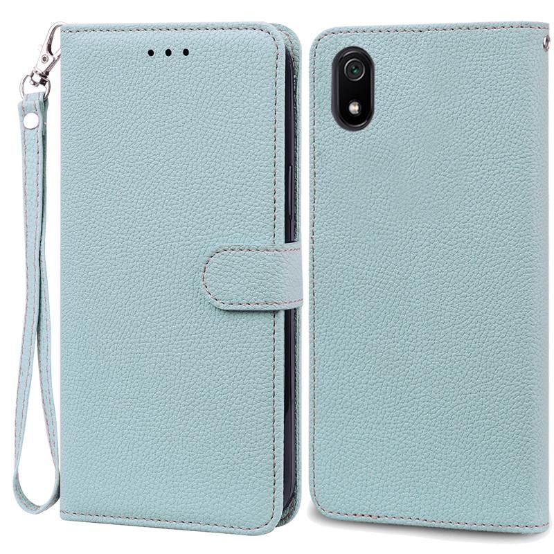 Phone Case For Xiaomi Redmi 7A 7 A Matte TPU Soft Cover Leather Wallet Flip Case For Xiomi Redmi 7A Redmi7A Case Fundas Bumper