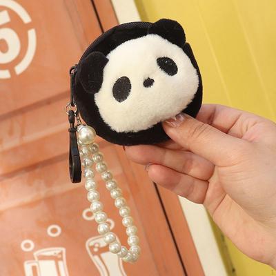 Мини плюшевый кошелек Panda Money Кошелек для покупок, свиданий, путешествий