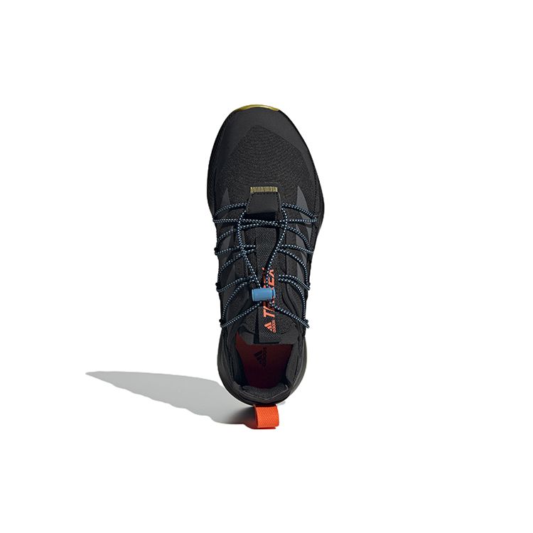 adidas Terrex Voyager 21 Canvas Black Orange Gum Мужские кроссовки Core-Black Grey-Five Impact-Orange GX8676