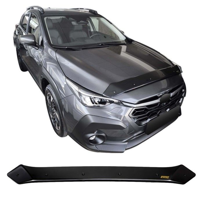 SCOUTT | Bra Capot Déflecteur Protection Pour Subaru Crosstrek Depuis 2022, Aérodynamique, Assemblage Facile, Aucun perçage requis