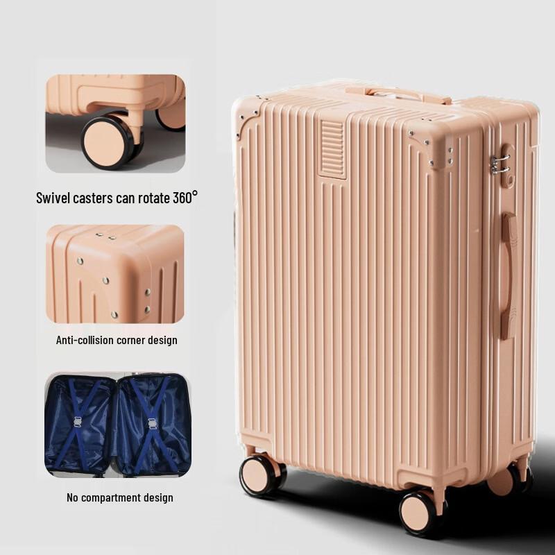 Унисекс жесткий чемодан на колесиках