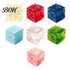 TPR Sensory Toy Fake Cheese Stress Relief Toy, Squeezable Cube Gadget Anxiety Relieving Hand Exercise for Kids and Adults Slow Rebound