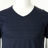 VenuS Men S Functional Nylon Spandex Stripe 3 4 running[vmvS068a]