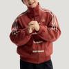 Adidas Оригиналы Осень/Зима 25 Вязаный Жакет Новый Китайский Стиль Полосатый На Молнии С Длинным Рукавом Детская Куртка IA8896