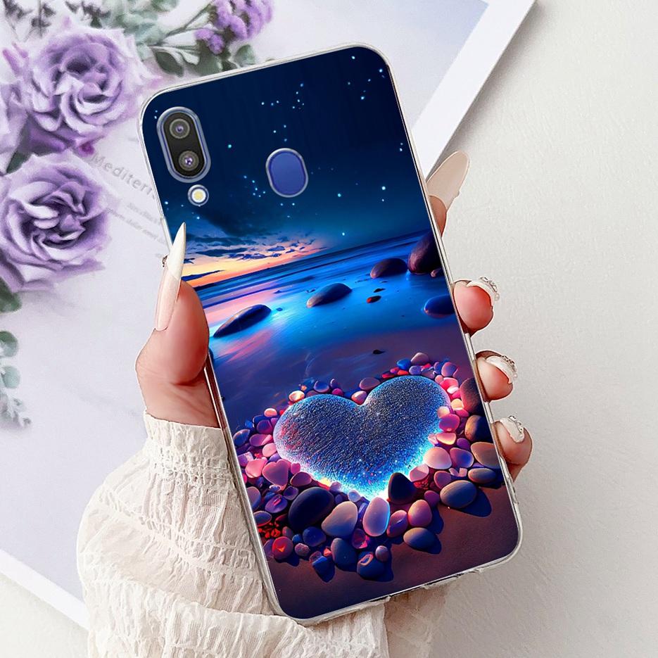 Для Samsung Galaxy M10 M20 M30 Чехол Новая Мода Расписная Крышка Прозрачный Силиконовый Мягкий Тонкий Чехол для Телефона Для Samsung M10 M20 M30 Fundas