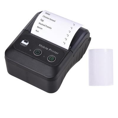 Портативный беспроводной BT 58 мм 2-дюймовый термопринтер для чеков Mini USB Bill POS Поддержка мобильного принтера