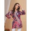 Women Floral Print Rayon Straight Top Kurta Party Wear Designer Top Tunic Kurti VFP-1836a