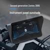 Солнцезащитный козырек для мотоцикла Zontes 368G: Светоотражающая светоблокирующая защитная пленка для экрана приборной панели