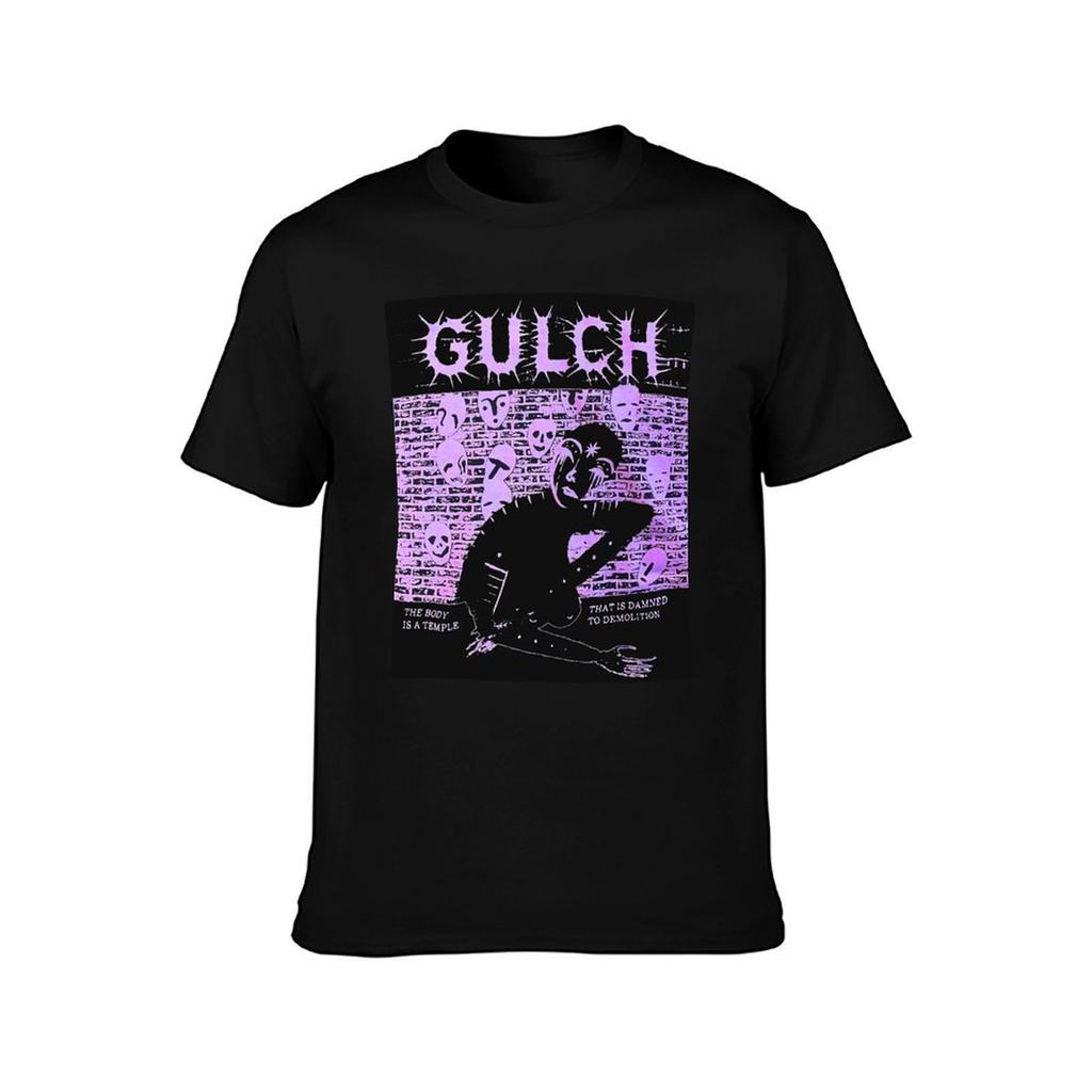 Футболка с принтом gulch top, размер L, с коротким рукавом