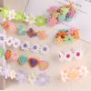 Computer Embroidery Cartoon Fruit Butterfly Color Petal Hand Account Diy Lace Accessories Water Soluble Embroidery Ribbon Cloth Sticker