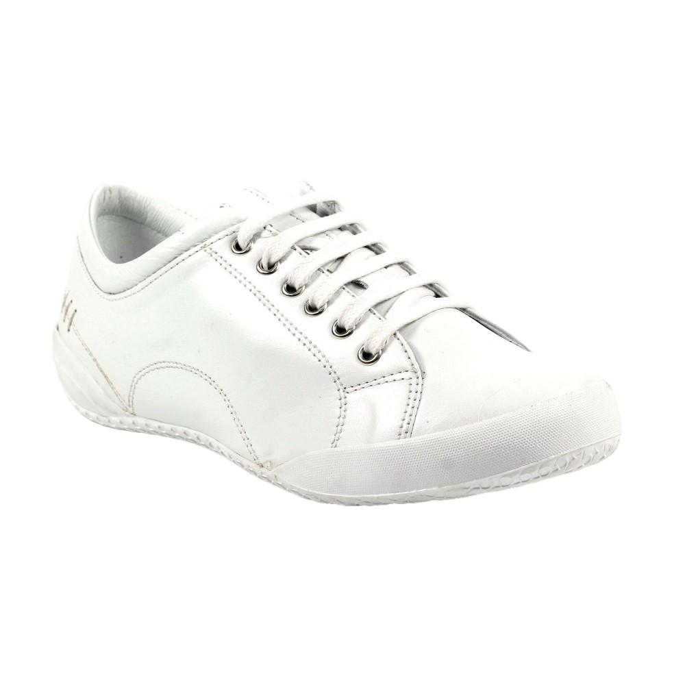 Lunar Womens/Ladies Carrick II Leather Trainers