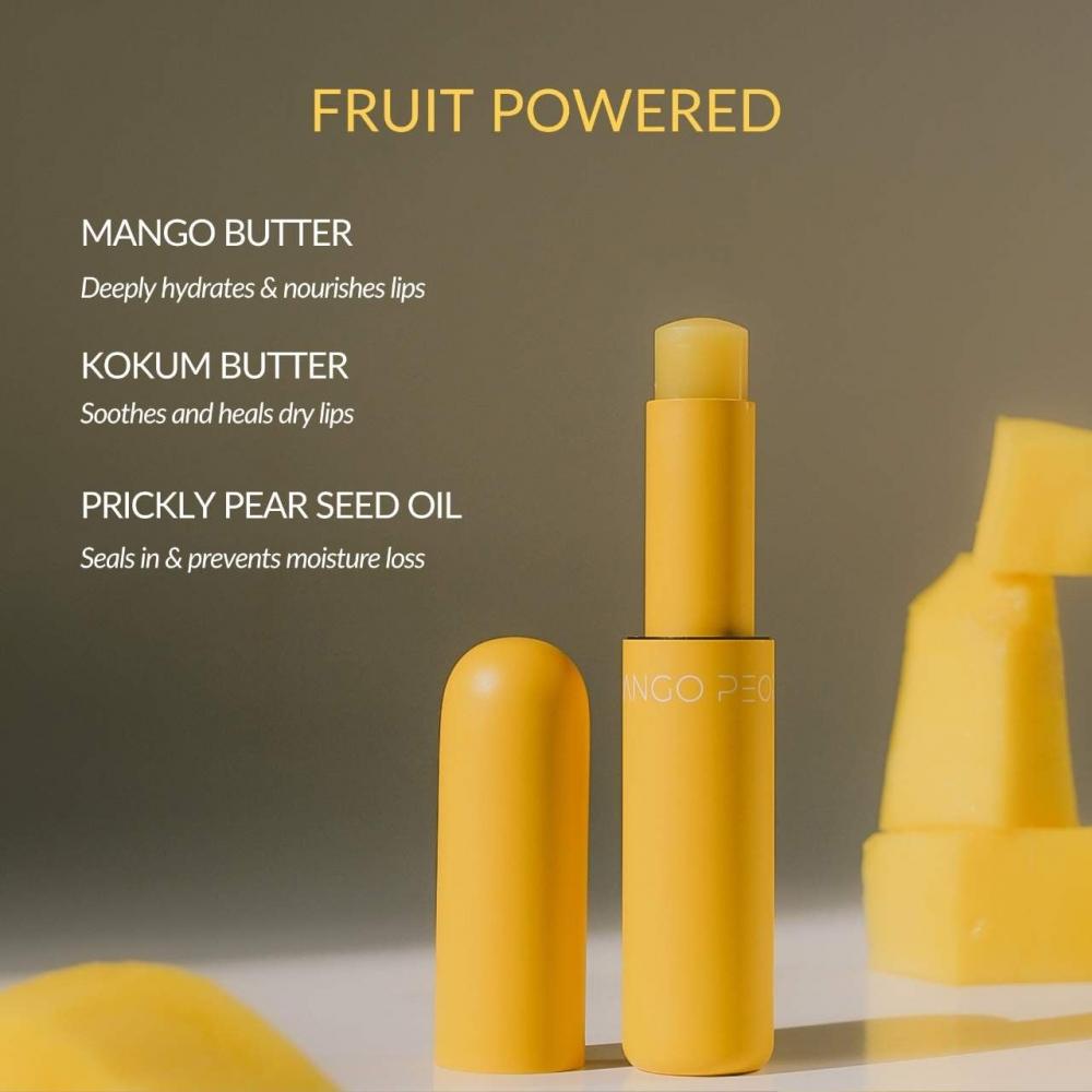 ManGo People HydratinG Glossy ManGo Butter Lip Balm 0.1 Oz   3 G ManGo ManGo