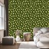 Green Leather Wallpaper Olive, Yellow and Lime for Living Room and Bedroom 50x1000