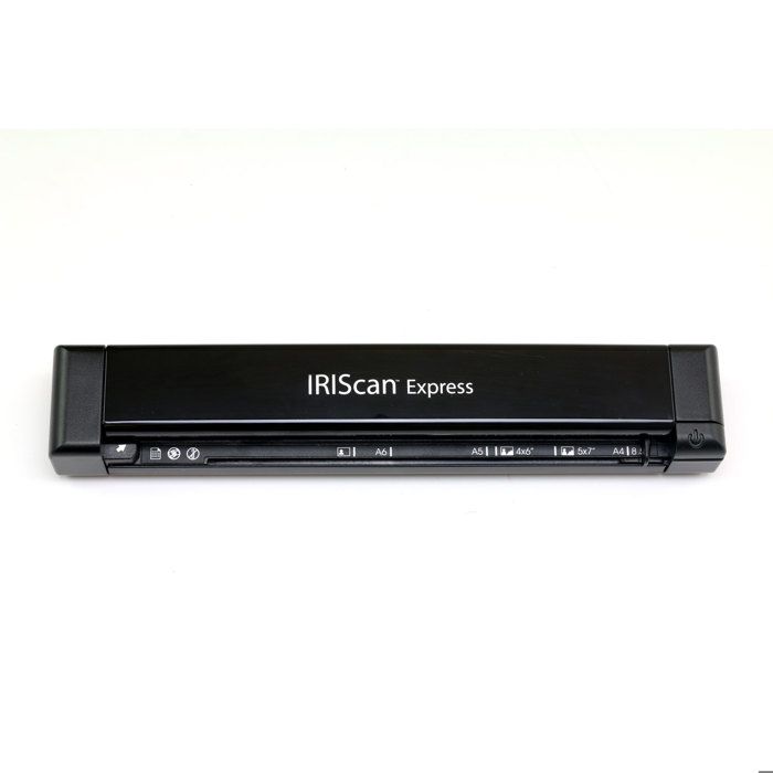 Scanner portable IRIS IRISCan Express 4 - USB - 8PPM Simplex - Format carte de visite - Résolution 300 ppp