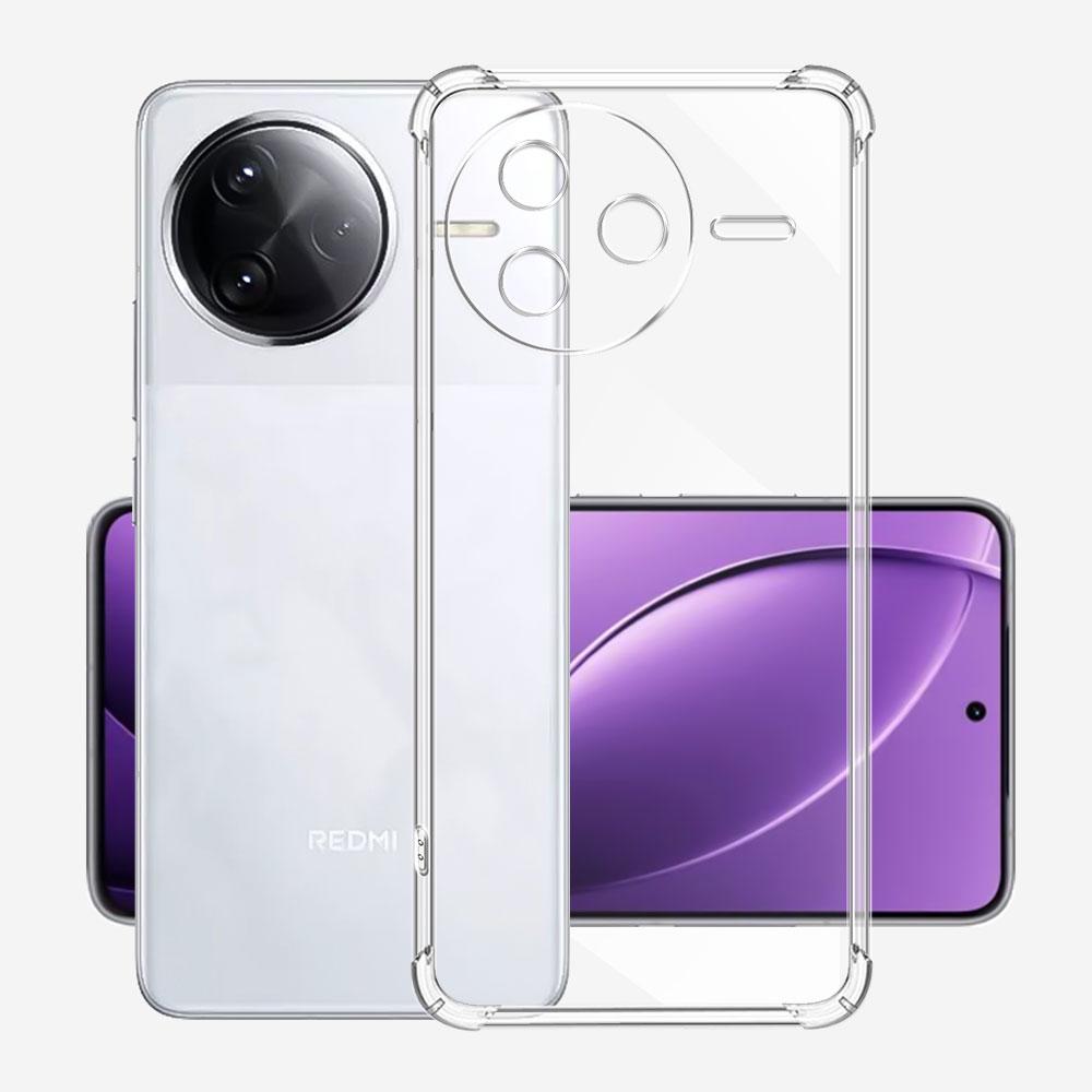 Для Xiaomi Poco F7 Pro F7Ultra чехол прозрачный силиконовый мягкий чехол для телефона Poco F7 Ultra F7Pro 5G Funda прозрачный противоударный чехол