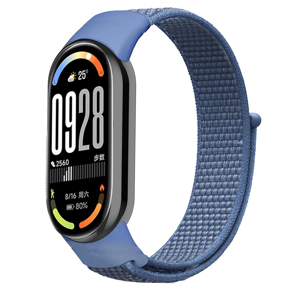 Nylon Loop Strap for Mi Band 10 9 8 strap Watchband Smartwatch Sport pulsera Bracelet correa miband 10 9 nfc Wristband