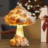 Handmade Atomic Bomb Blast Night Light 3D LED Reading Light Mushroom Cloud Table Lamp  Desk Decor