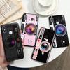3D Camera Emboss TPU Case For Xiaomi Redmi Note 8T 8 9 Pro 9S 6 7 5 7A 8A Mi Note 10 A3 A1 A2 8 9 Lite SE 9T CC9 CC9e Case Cover