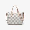 Women's 2025 Retro Checkerboard Tote: Stylish Large-Capacity Handbag, Crossbody & Shoulder Bag