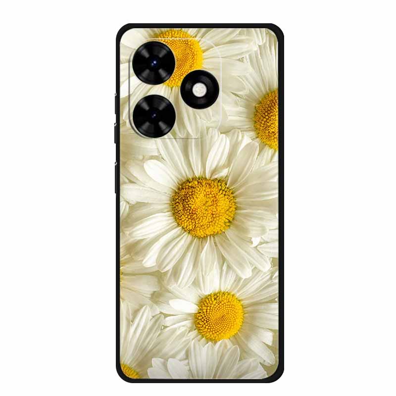 Чехол для Tecno Spark Go 2024 Животные Расписной ТПУ Силиконовый Мягкий Чехол для Телефона для Spark Go2024 BG6 Защитный Волк Ударопрочный Para