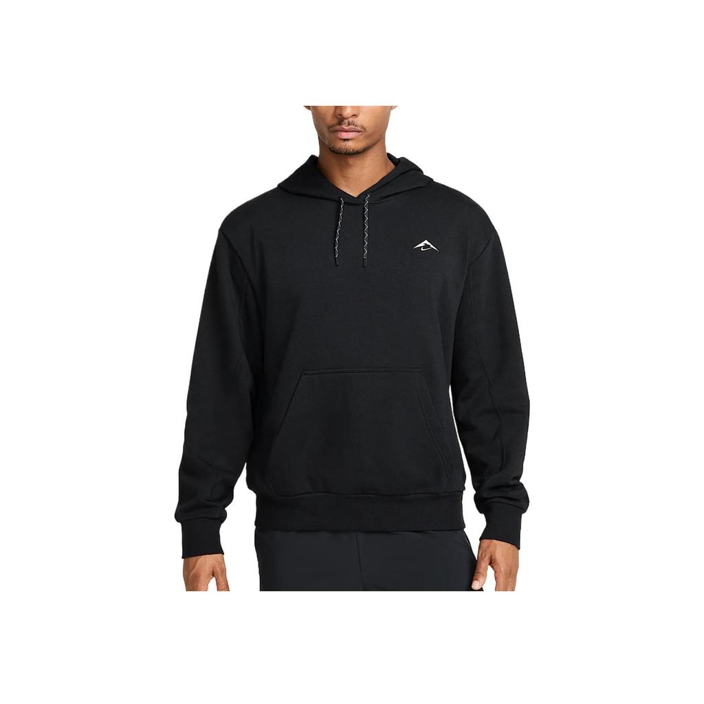 Nike Dri-Fit Trail Warm Comfortable Soft Long Sleeve Sweatshirt Men sweatshirt Black Summit-White HJ3570-010