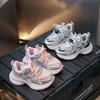 Спортивная обувь для школьников Повседневная Мягкая подошва Детская обувь для бега Нескользящая Удобная 2025 Новые детские кроссовки На липучке Модная