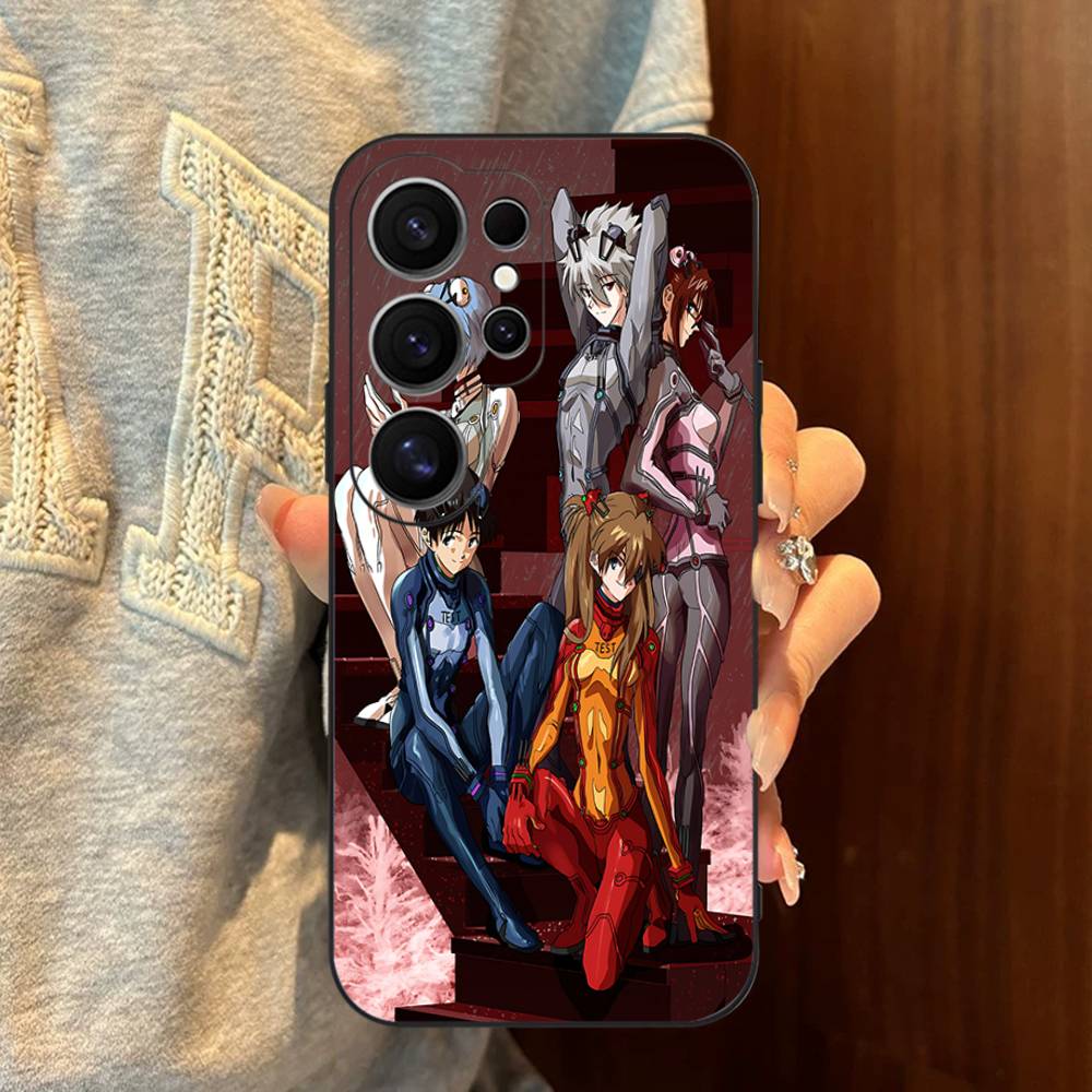 Горячий Аниме E-Evangelions Чехол для Телефона Для Samsung S 24 Fe 25 Ultra Plus 20 Lite 21 30 22 23 24 22 Ultra 5G Fundas