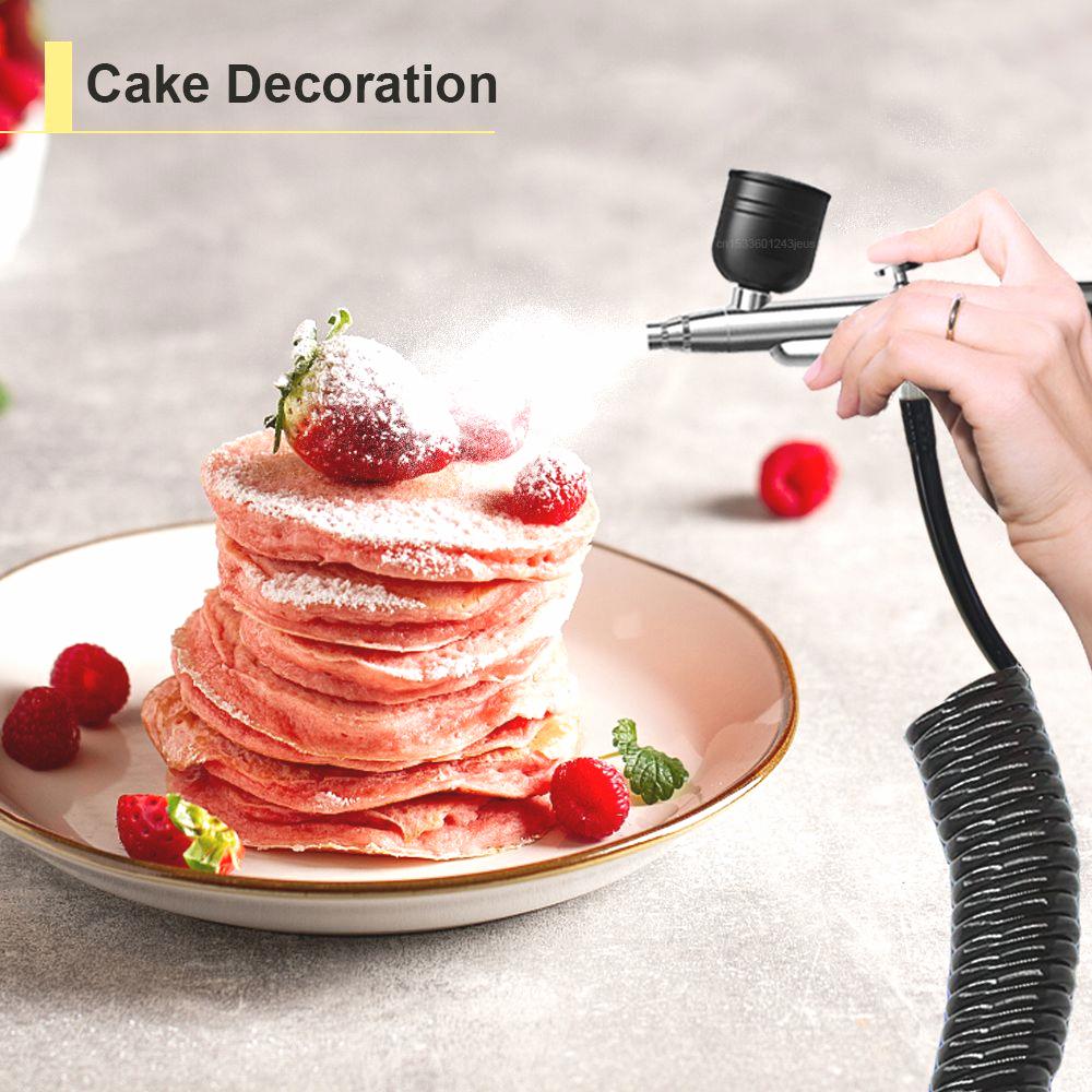 Немецкий портативный аккумуляторный аэрограф для окрашивания моделей, нейл-арта и увлажнения