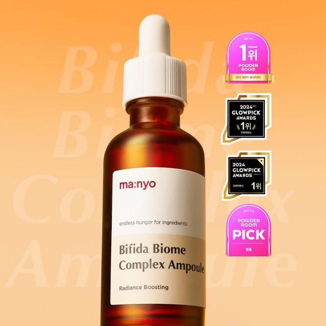 Manyo Bifida Biome Complex Ampoule 30 мл – Корейская антивозрастная сыворотка с пробиотиками и гиалуроновой кислотой