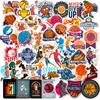 50pcs Basketball Stylish Sports Stickers for Luggage Laptop Scooter Waterproof Sports Sticker Decals