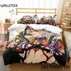 Новый комплект постельного белья Beelzebul Single Twin Full Queen King Size Genshin Lmpact Bed Set Adult Kid Bedroom Raiden Shogun 3D Print Anime