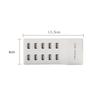 10 Ports USB Station Power Adapter Fast Charging Phone Tablet Camera Charger Hub